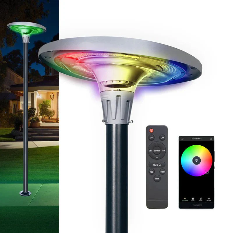 1200W Solar UFO Light for Home Garden LED Waterproof Outdoor Lamp