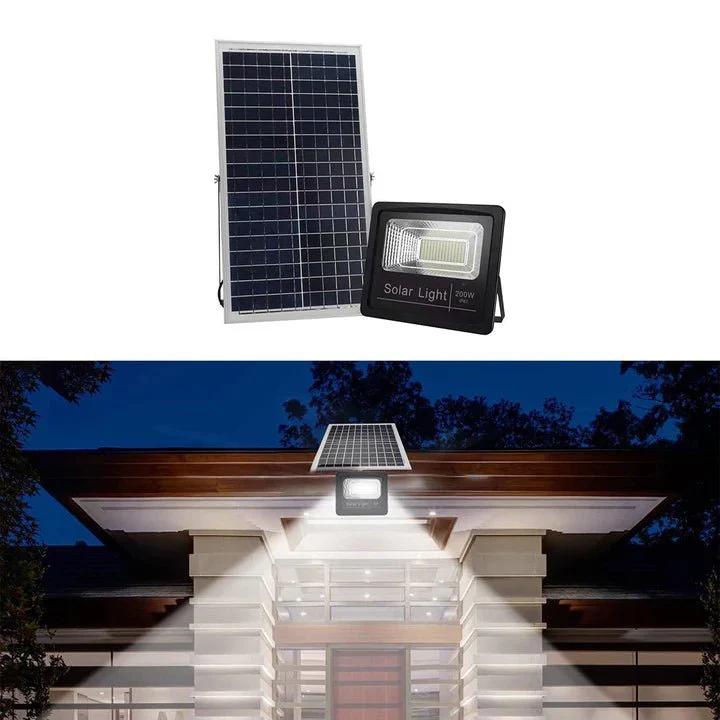 Solar Flood Light 200W with Remote Control water proof