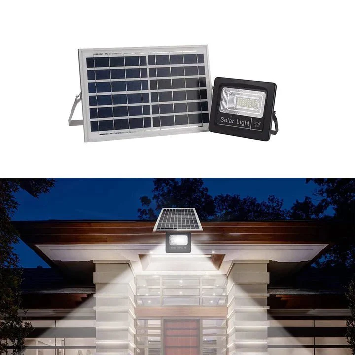 Solar Flood Light 30W with Remote Control