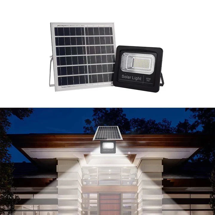 Solar Flood Light 60W with Remote Control