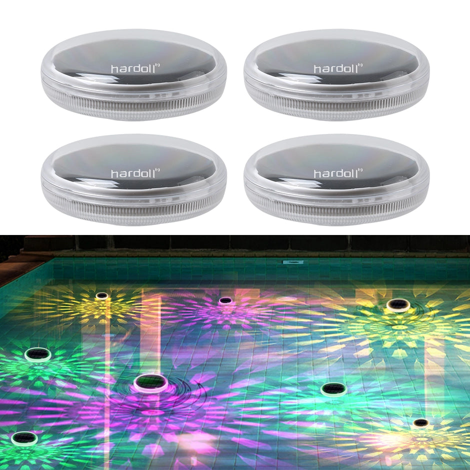 Solar Swimming Pool Light Outdoor RGB Color with Remote Control
